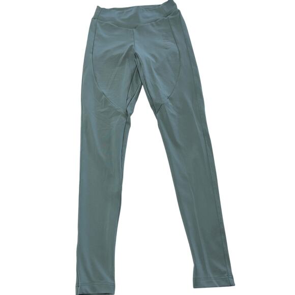 Gymshark Leggings Womens Small Blue Green Stormy Turquoise Lustre - Picture 2 of 10